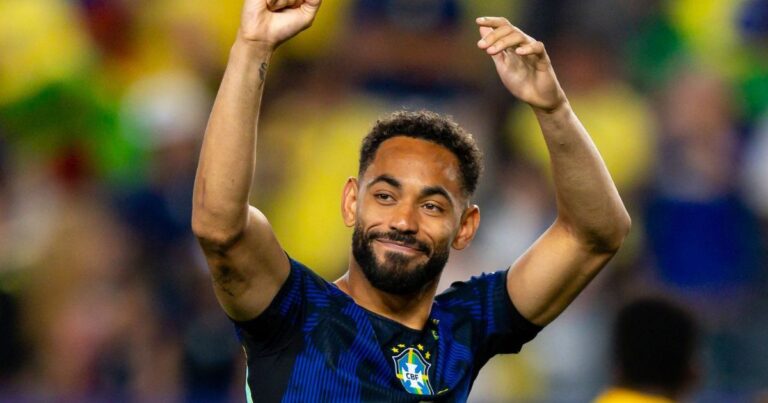Revelado pelo Coritiba, Matheus Cunha vive noite de protagonista pelo Brasil