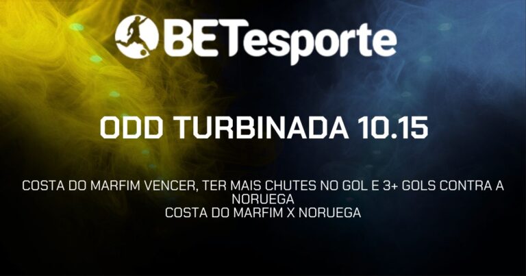Super Odd de 10.15 para Costa do Marfim e Noruega hoje
