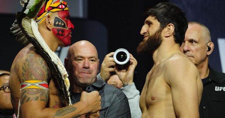 Ankalaev minimiza nocaute e desafia Poatan para trilogia no UFC