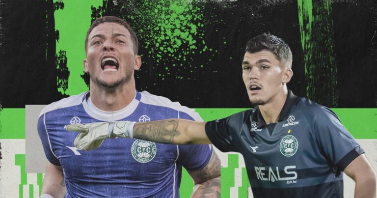 Coritiba tem dúvida no gol para duelo contra o Palmeiras
