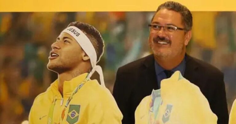 Campeão olímpico, técnico do Londrina critica Ancelotti e compara Neymar com Messi e Cristiano Ronaldo