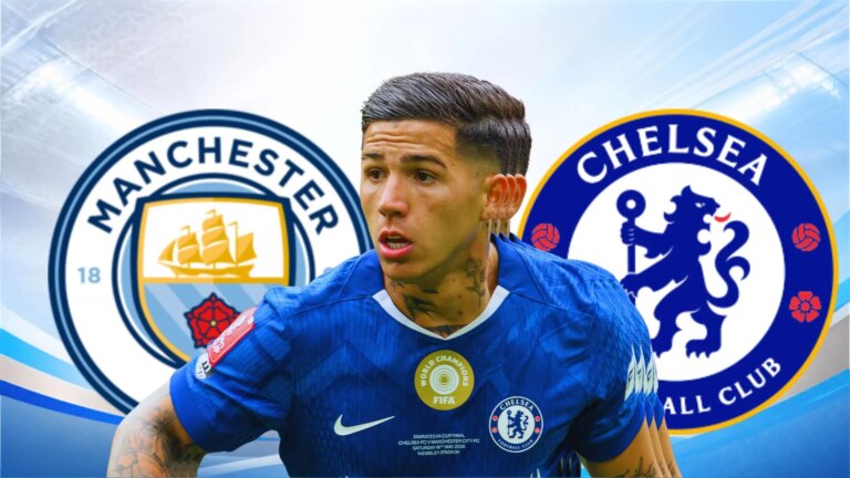 Enzo Fern&aacute;ndez entre Chelsea e Manchester City: Qual seria o melhor final para cada lado?