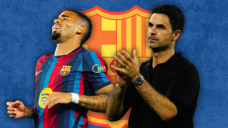 Arsenal: Arteta revela surpresa com desabafo de Gabriel Jesus ap&oacute;s sa&iacute;da para o Barcelona